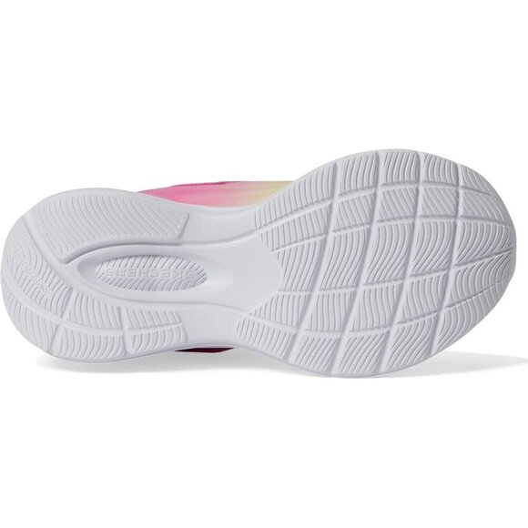 Girl's Multicolor Jumpsters 2.0-Blurred Dream Sneaker Hook & Loop Lace Up - Picture 4 of 7